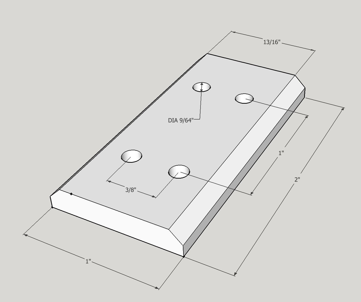 Bottom support bracket plan